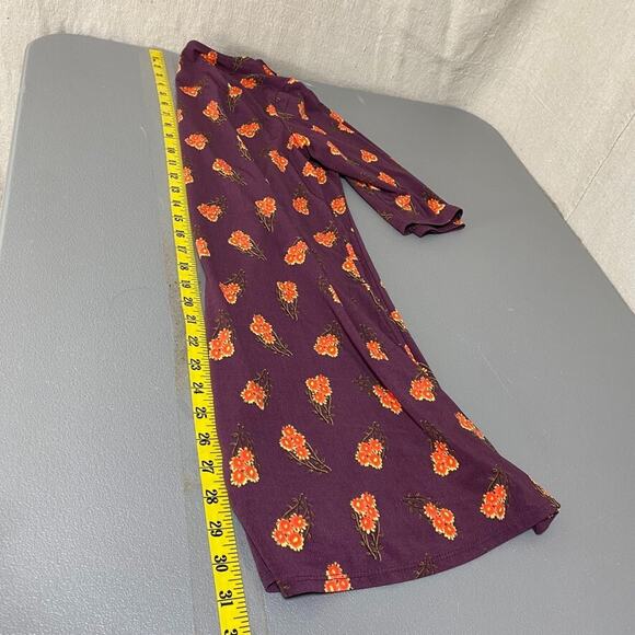 Natural Life Womens Boho Floral Mini T Shirt Dress Size M Tunic Top Short Sleeve - Picture 7 of 8